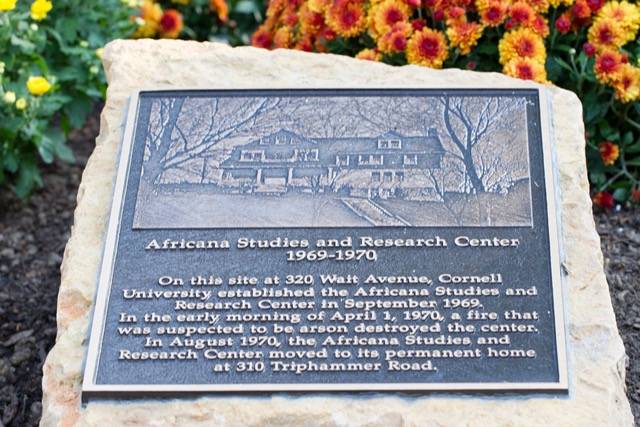 africana center plaque
